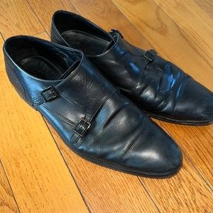HUGO BOSS Black Dressy Shoe Suit Shoe Size 10 Men